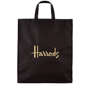 กระเป๋า Harrods Canvas Shopper L แท้ 100% ซับ และแต๊บปิด