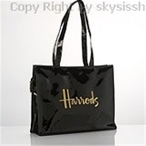 กระเป๋า Harrods แท้ 100% Signature Shoulder bag(black)