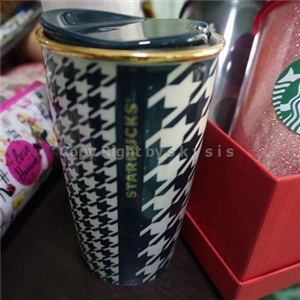 Starbuck tumbler เซรามิก USA แท้100% 400ml. พร้อมฝาปิด chic