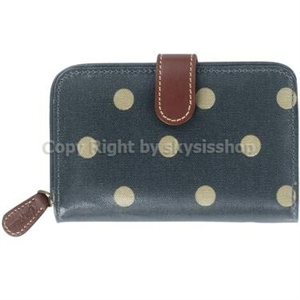 pre+ กระเป๋าCath Kidston Spot Folded Zip Wallet ใหม่ แท้100%